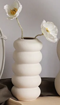 Nordic Organic-Shaped Vase
