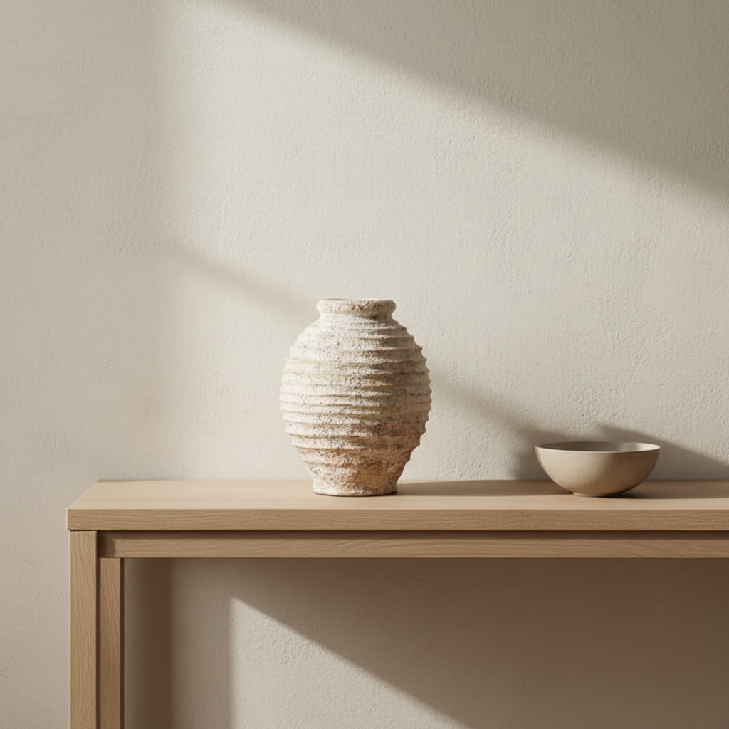 Artisanal Stoneware Vase
