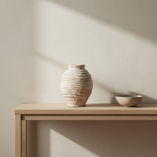 Artisanal Stoneware Vase