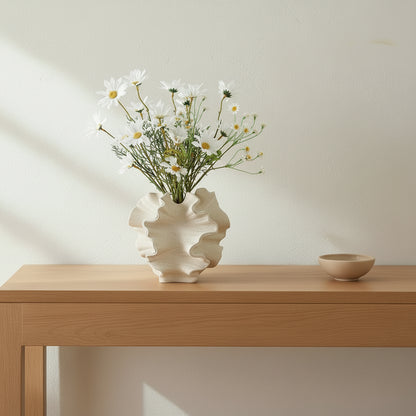 European Frosted Ceramic Vase