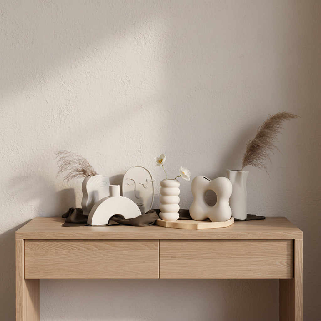 Nordic Organic-Shaped Vase