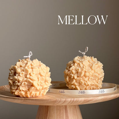 Butterfly Orchid Flower Ball Candle | Soy Wax Candle | Decorative Candle | Aesthetic Candle| Shaped Candle| Unscented Candles|Unique Candle-3