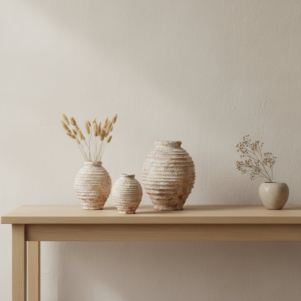 Artisanal Stoneware Vase